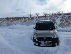 Malatya-Kayseri Yolunda Araçlar Kurtarıldı