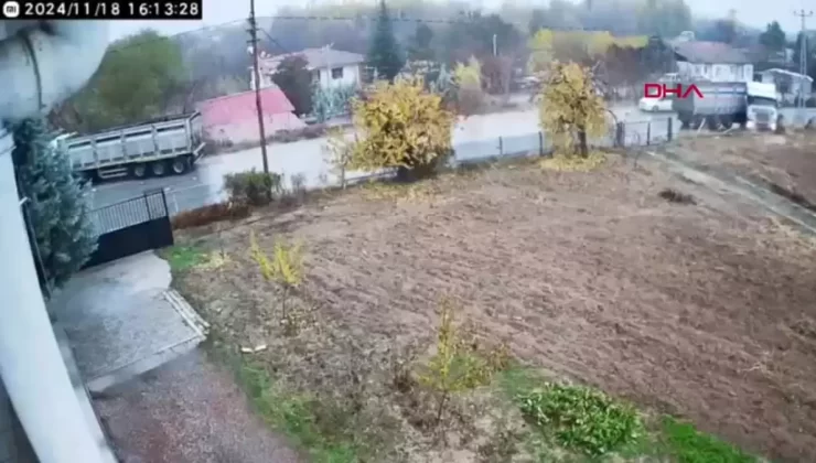 Malatya’da 2 TIR’ın Çarpıştığı Kazada 1 Sürücü Yaralandı