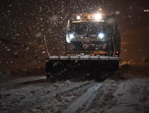Malatya’da Kar Yağışı Ulaşımı Etkiledi