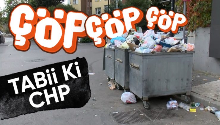 Maltepe Belediyesi’ndeki grev kararı sonrası sokaklarda çöp yığınları oluştu