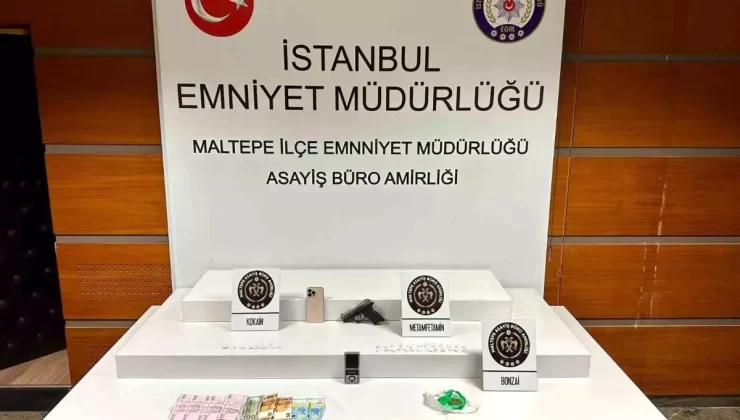Maltepe’de Uyuşturucu Baskını: 1 Gözaltı