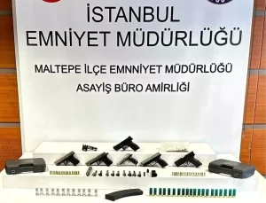 Maltepe’de Yasa Dışı Silah Ticareti Operasyonu