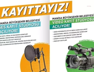 Manisa’da Gençler İçin Ücretsiz İçerik Üretim Stüdyoları Açılıyor