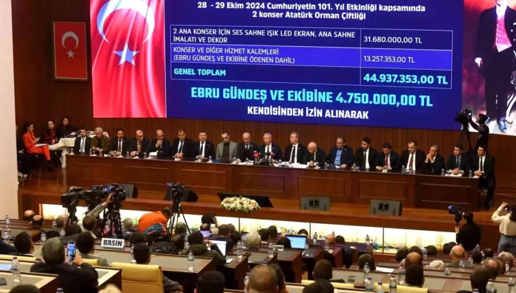 Mansur Yavaş belediye konserlerinin maliyetlerini açıkladı