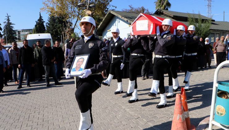 Mardin’de geçirdiği kalp krizi sonrası yaşamını yitiren polis memuru Erol Koyun’a yürek burkan veda
