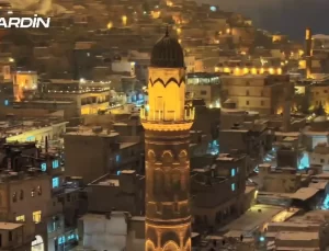 Mardin’de İlk Kar Görüntüleri Dronla Paylaşıldı