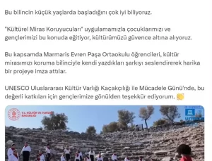 Marmarisli Öğrencilerden Kültürel Miras Şarkısı