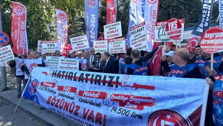 Memurların Hakları İçin Oturma Eylemi