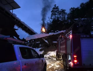 Mengen’de Trafoda Yangın Çıktı