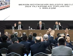 Mersin Büyükşehir Belediyesi 2025 Yılı Bütçesini Belirledi