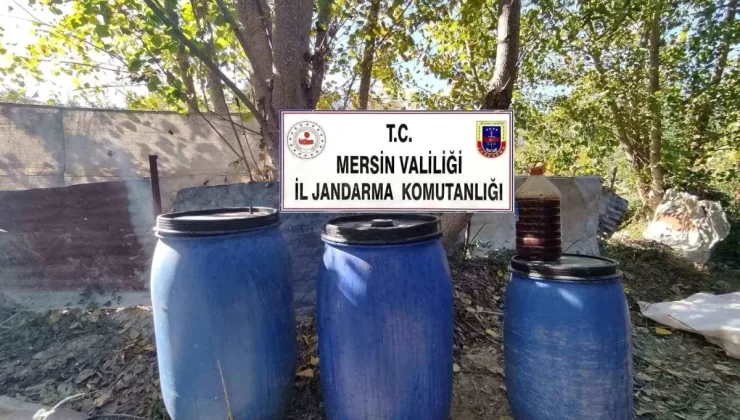 Mersin’de 510 Litre Sahte İçki Ele Geçirildi