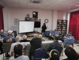 Mersin’de Emeklilere Sağlıklı Beslenme Eğitimi Verildi