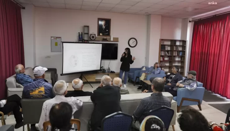 Mersin’de Emeklilere Sağlıklı Beslenme Eğitimi Verildi
