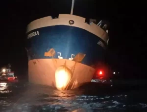 Mersin’de Gemide Tahliye Operasyonu