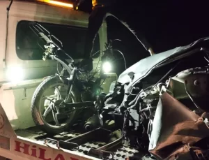 Mersin’de motosiklet kazası: 1 ölü, 1 yaralı