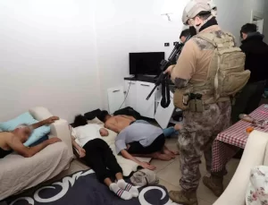Mersin’de Suç Örgütü Operasyonu
