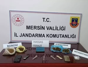 Mersin’de Uyuşturucu Operasyonu: 4 Gözaltı