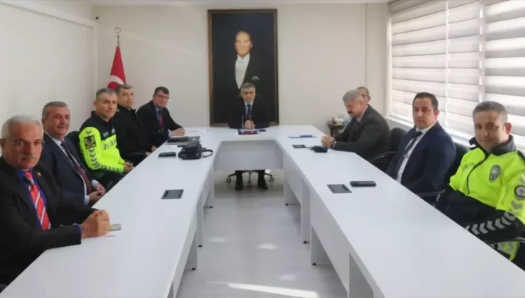 Merzifon’da Trafik Komisyonu Toplantısı
