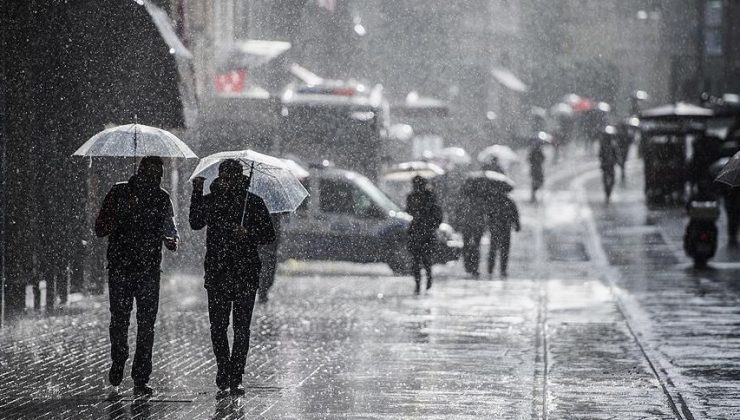 Meteorolojiden kuvvetli yağış uyarısı: 3 il içi sarı kod