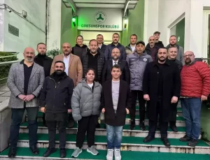 MHP Giresun İl Başkanı Giresunspor’u Ziyaret Etti