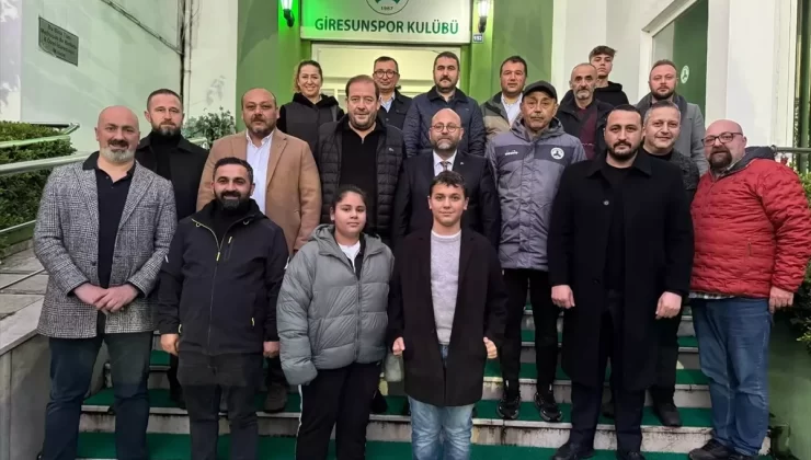 MHP Giresun İl Başkanı Giresunspor’u Ziyaret Etti