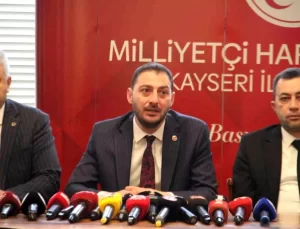 MHP Kayseri İl Başkanı Kalın’dan Basın Toplantısı
