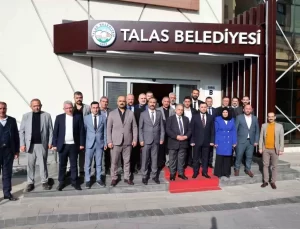 MHP Kocasinan İlçe Başkanı’ndan Talas Belediye Başkanı’na Ziyaret
