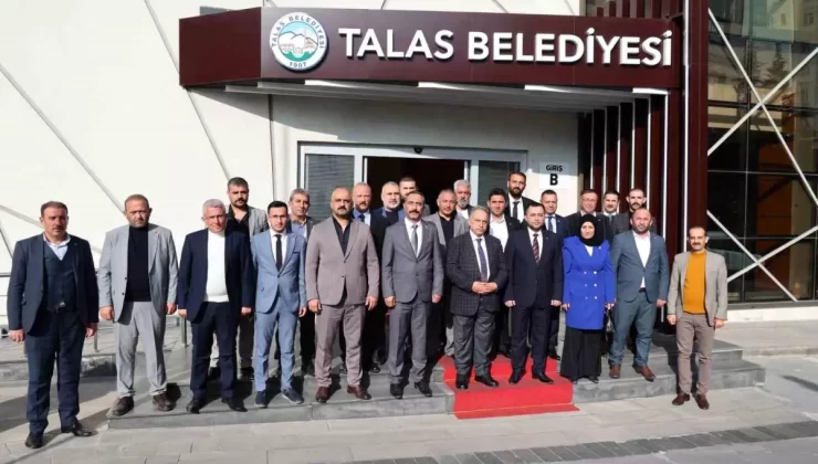 MHP Kocasinan İlçe Başkanı’ndan Talas Belediye Başkanı’na Ziyaret