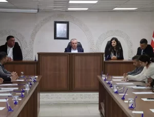 Midyat Belediye Meclisi kasım ayı toplantısı yapıldı