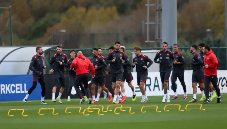Milli Takım Galler Maçına Hazırlanıyor