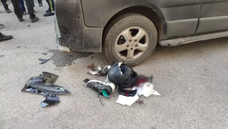 Motosiklet Kazasında Genç Sürücü Ağır Yaralandı