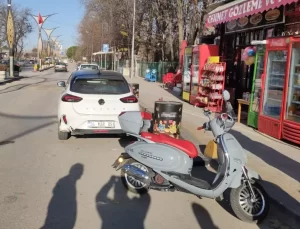 Motosiklet Kazasında İki Kişi Yaralandı