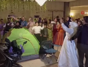 Motosikletli Düğün Camp İle Şenlendi