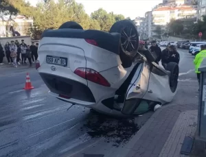Mudanya’da Trafik Kazası: 1 Yaralı