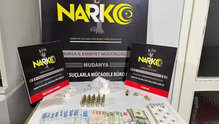 Mudanya’da Uyuşturucu Operasyonu