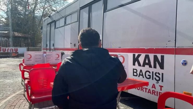 Mudurnu’da Kan Bağışı Kampanyası