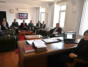 Müftü Dilek’ten Kaymakam Çetin’e Ziyaret