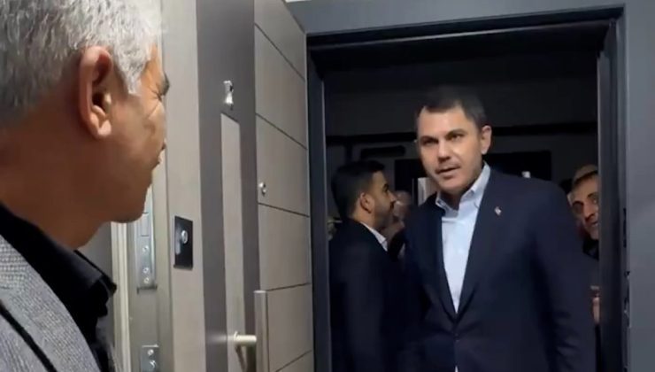 Murat Kurum, Adıyaman TOKİ konutlarında Şemsettin öğretmeni ziyaret etti