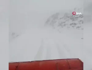 Muş’ta Kar Yağışı Etkili Oldu