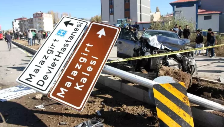 Muş’ta Trafik Kazası: 1 Ölü, 1 Yaralı