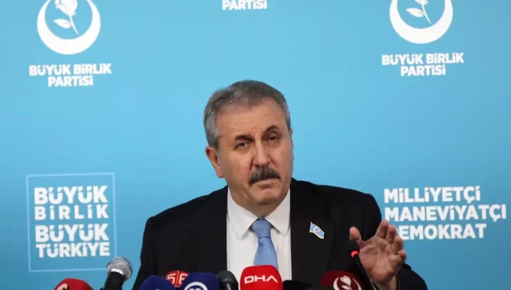Mustafa Destici: Türkiye Suriye’deki Türkmenleri Önceliklendirmeli