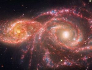 NASA paylaştı: Galakside “ürkütücü gözler”