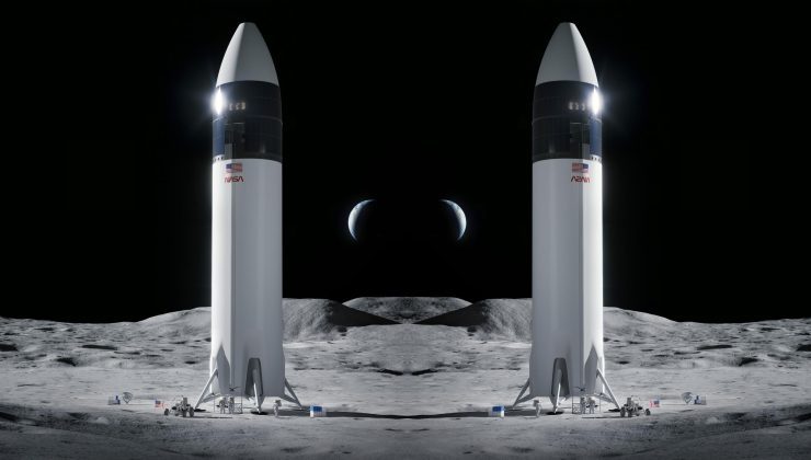 NASA, SpaceX ve Blue Origin’in Ay’a çıkarma yapmasını istiyor
