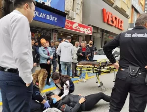 Nazilli’de Elektrikli Bisikletin Yaya ile Çarpışması