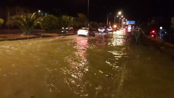 Nazilli’de Şiddetli Yağışlar Su Baskınlarına Neden Oldu