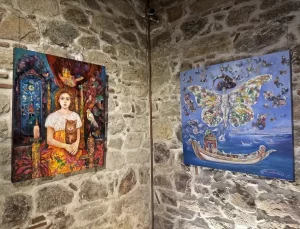 Neriman Oyman’ın Kişisel Sergisi Açıldı