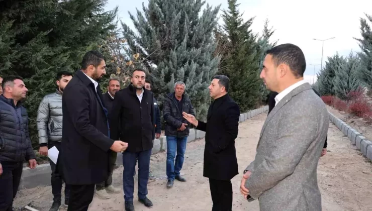 Nevşehir Belediye Başkanı Rasim Arı, Üstyapı Çalışmalarını Yerinde İnceledi