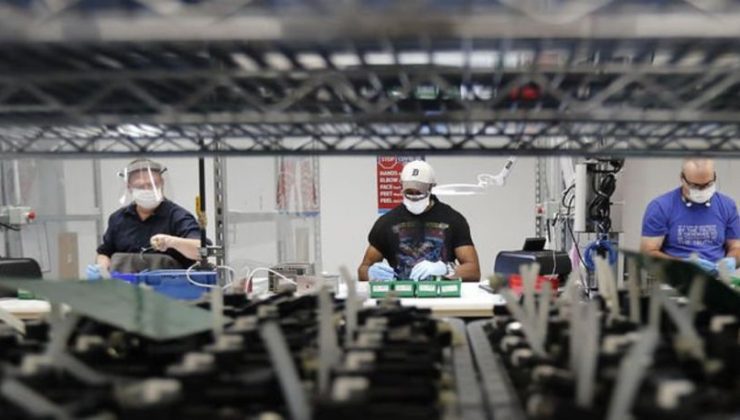 New York Fed imalat endeksi üç yılın en yüksek seviyesinde