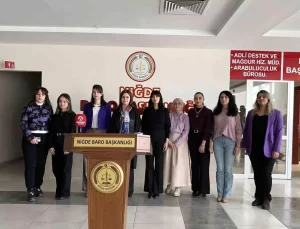 Niğde Barosu’ndan Kadına Şiddete Kınama