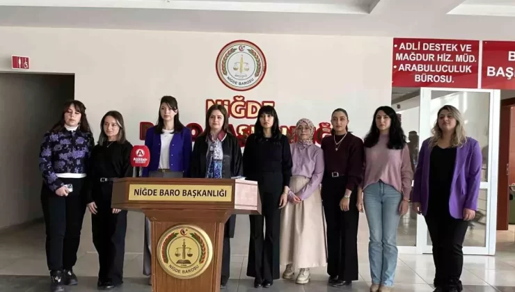 Niğde Barosu’ndan Kadına Şiddete Kınama